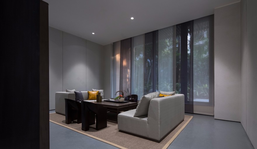 深圳:纯洁白色极简抽象的艺术展示厅-18