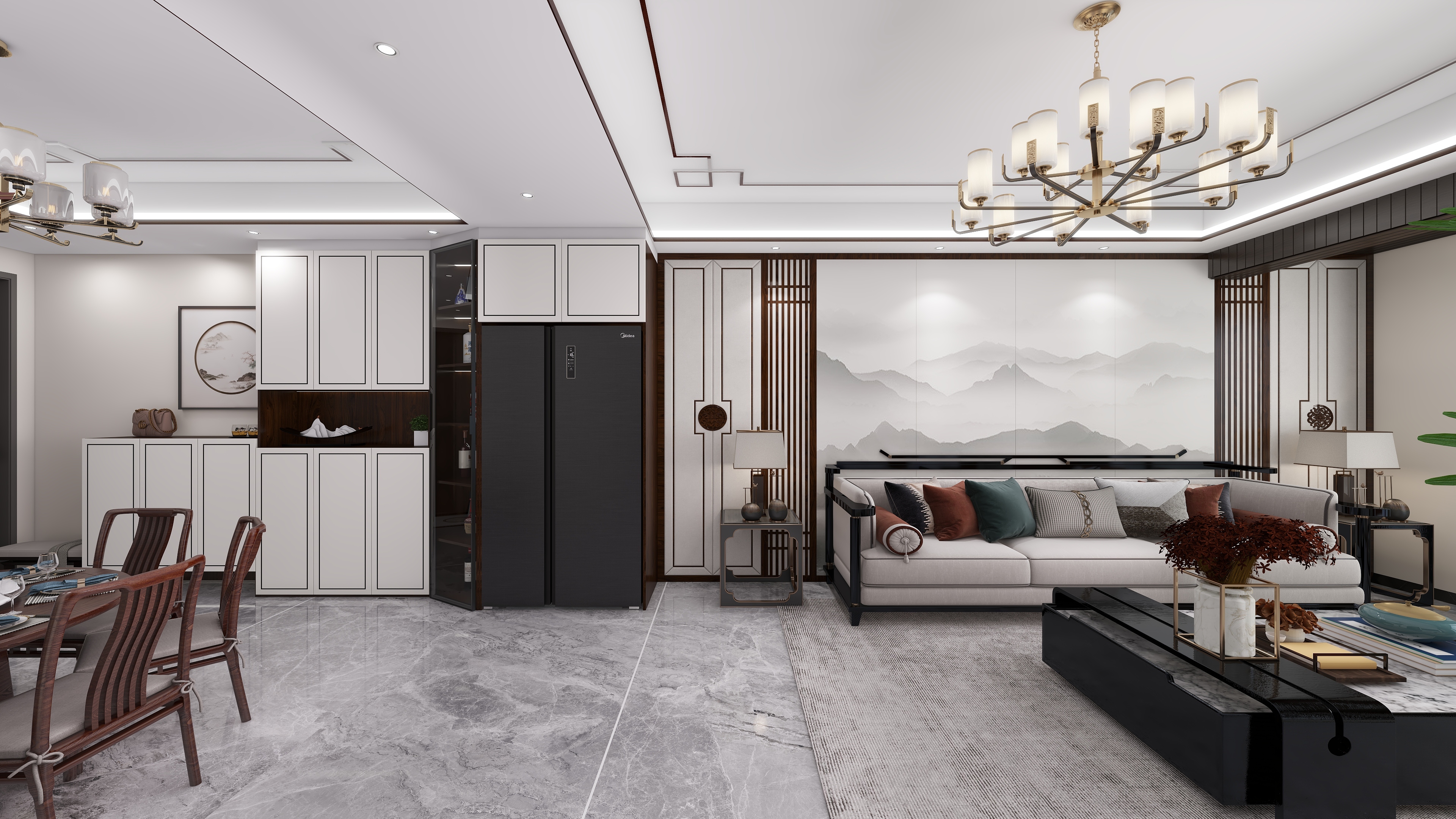 财富广场雅居新中式丨中国衡阳-8