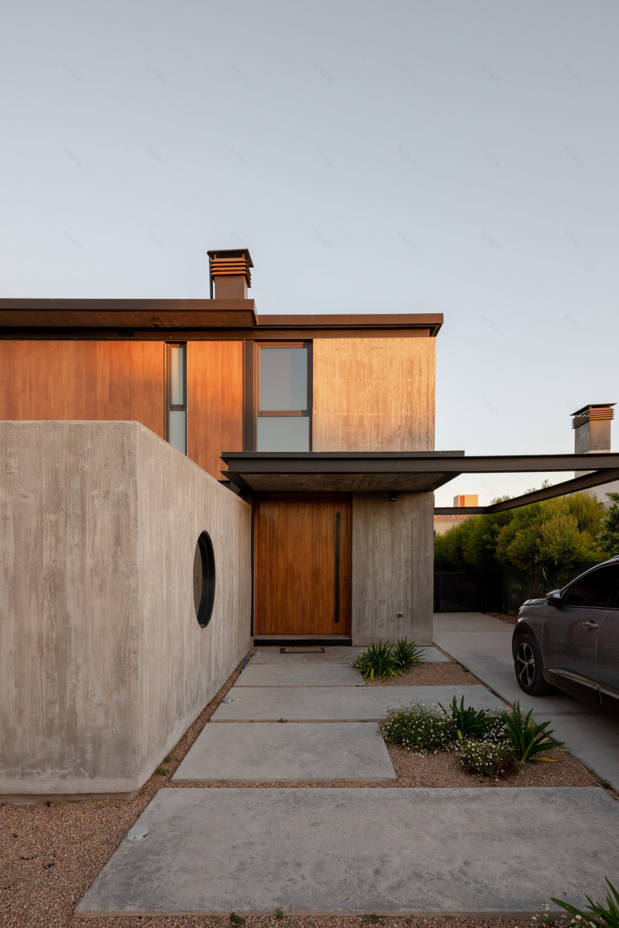 La Reserva社区独栋住宅丨阿根廷布兰卡港丨Vagón Arquitectura-29