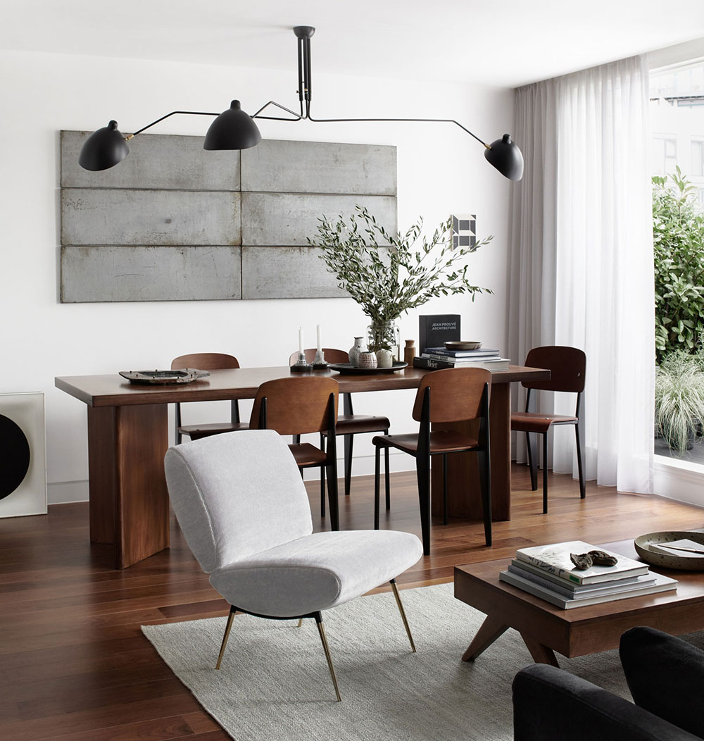 伦敦现代单身公寓的简约奢华-1