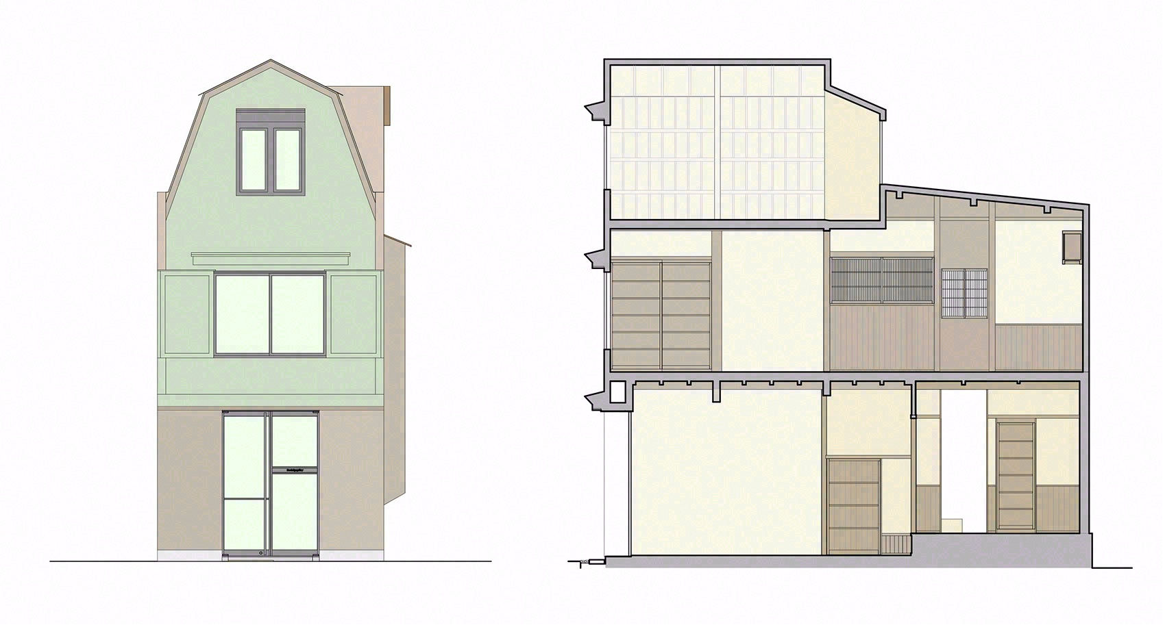 东京百年老屋的振兴之路·井筒屋展览馆丨日本东京丨the design labo-35