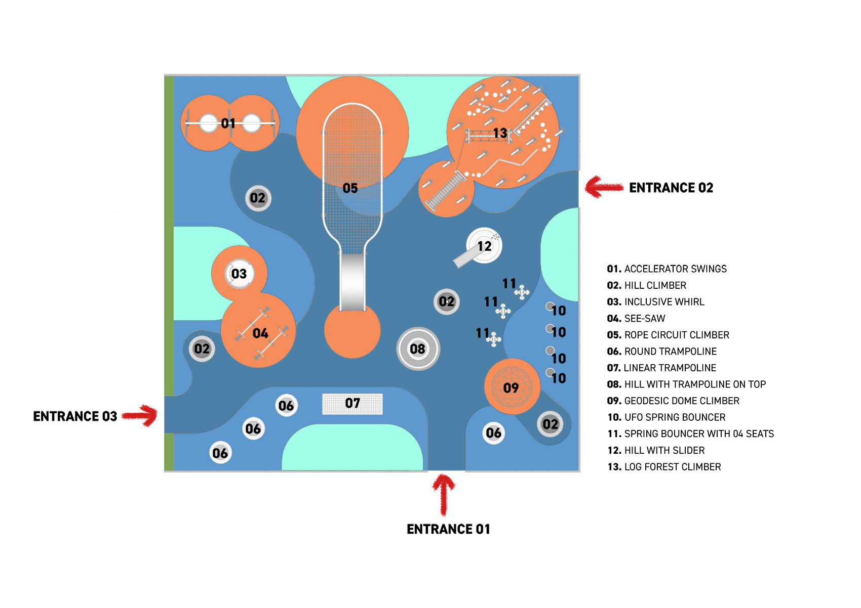 巴西 Barigui 游乐场丨Antonio Abrão Arquitetura-64