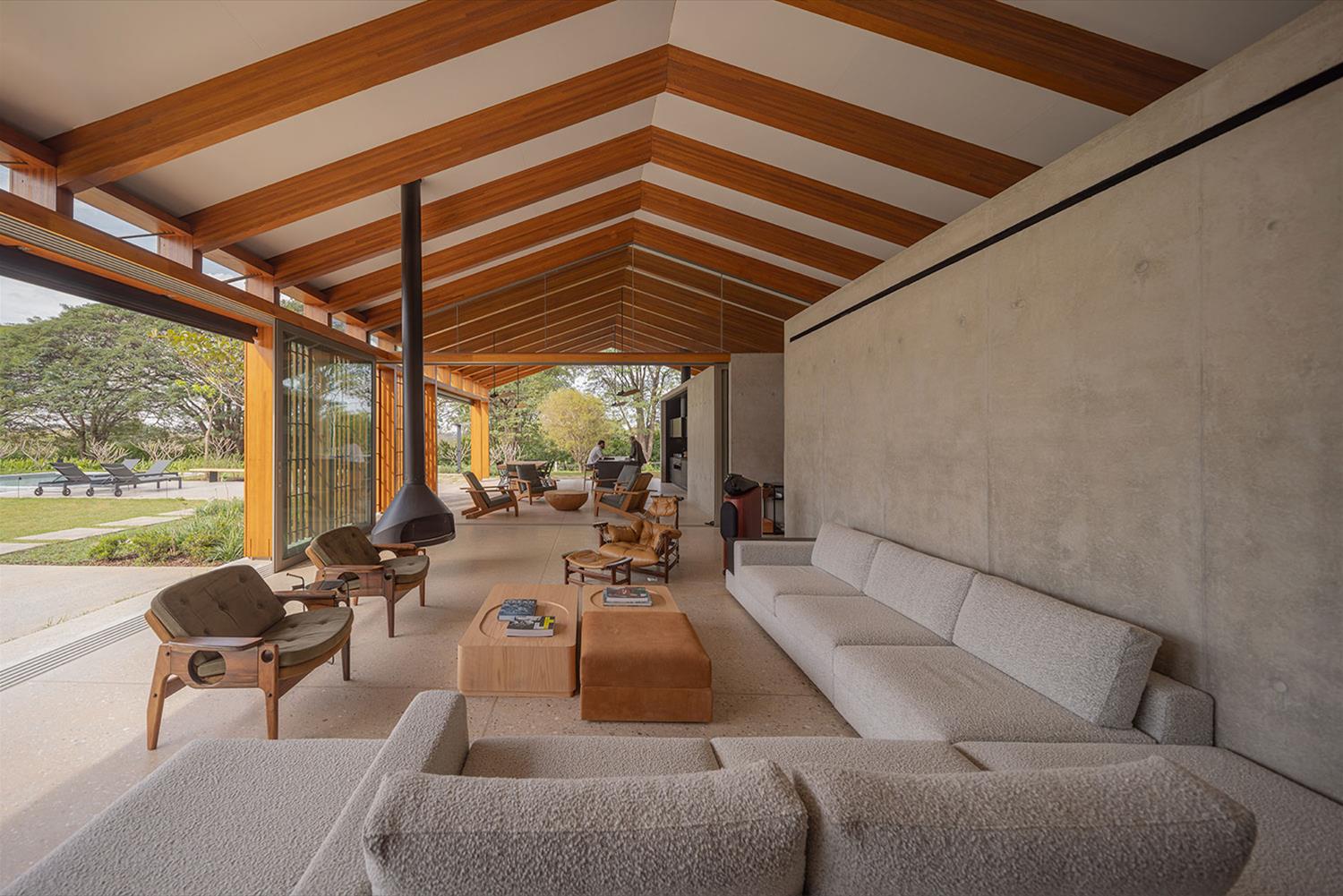 巴西建筑师 Gui Mattos 的木结构环保住宅设计-18