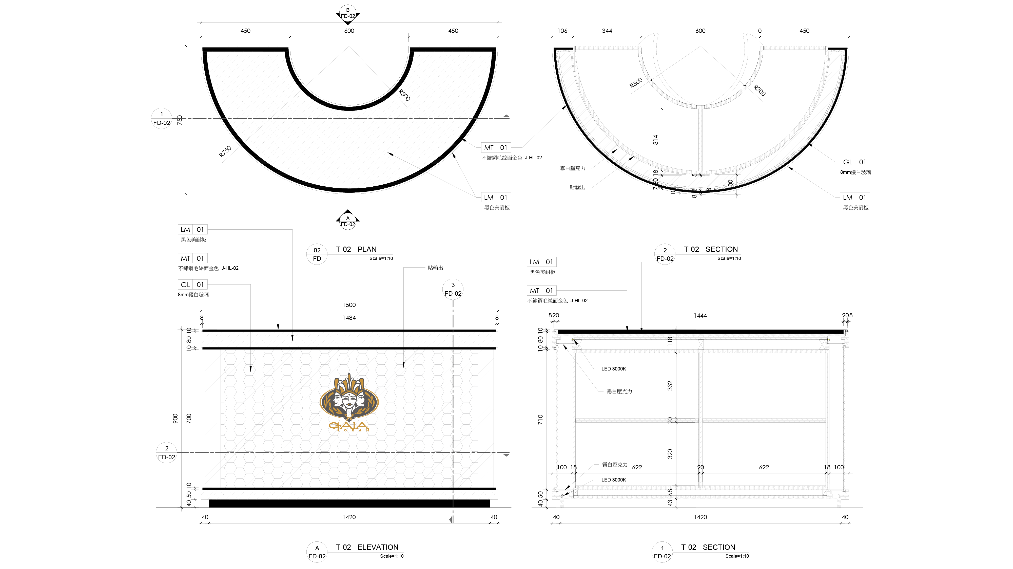 GAIA Torah 品牌柜体设计丨林子翔等-8