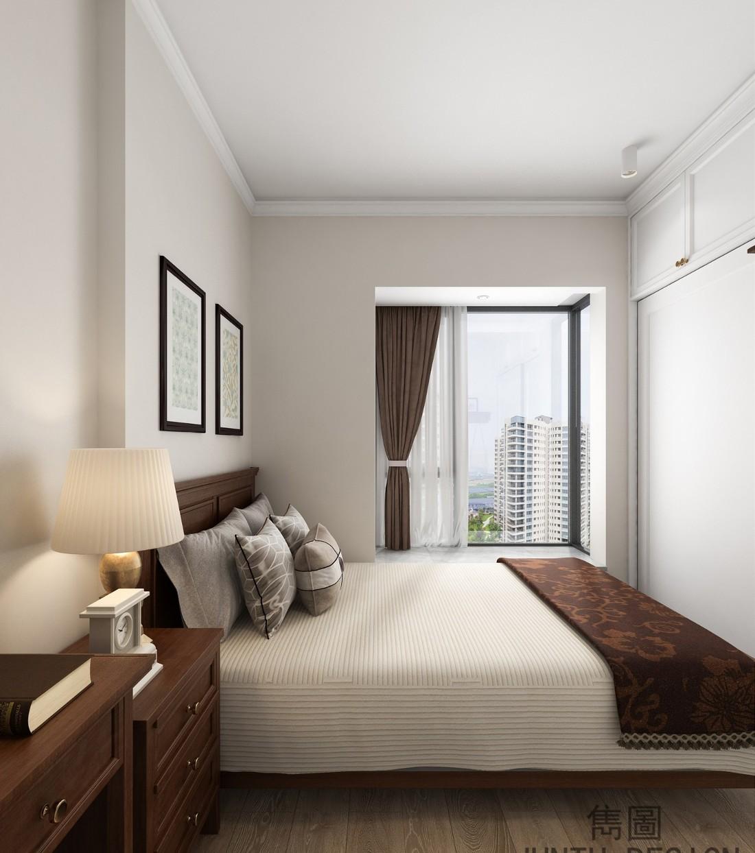 广州盈翠华庭唐宅美式家居改造-23