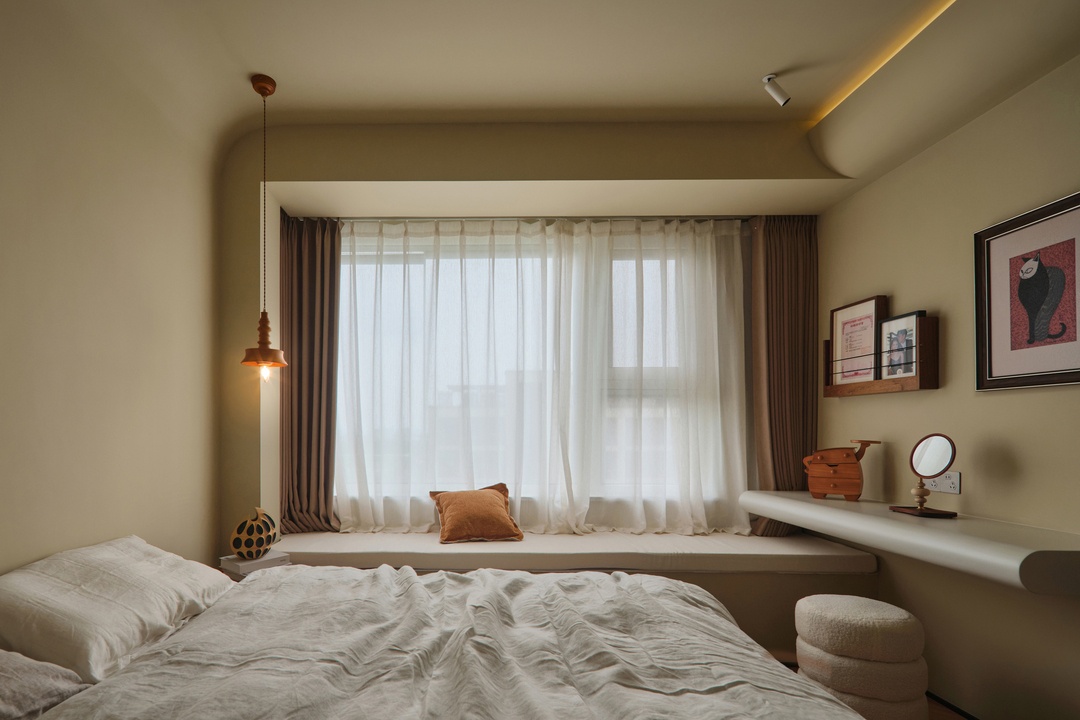 时光褶皱里的家:复古与现代的共生美学丨纵禾空间设计-28