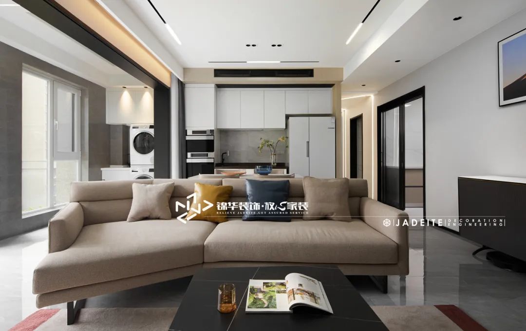 宝能城138m²现代风空间设计丨JINHUA DESIGN-38