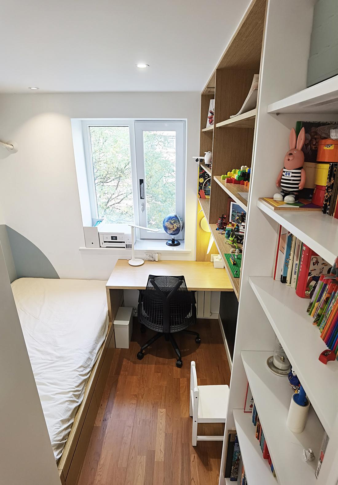 老学区房翻新记 · 一家四口的功能性宜居空间丨设计师团队-49