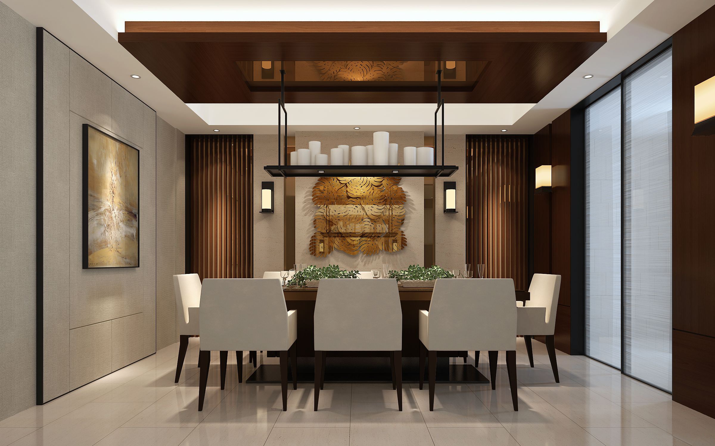 新中式 中式古典 奢华家装别墅样板房-7-24