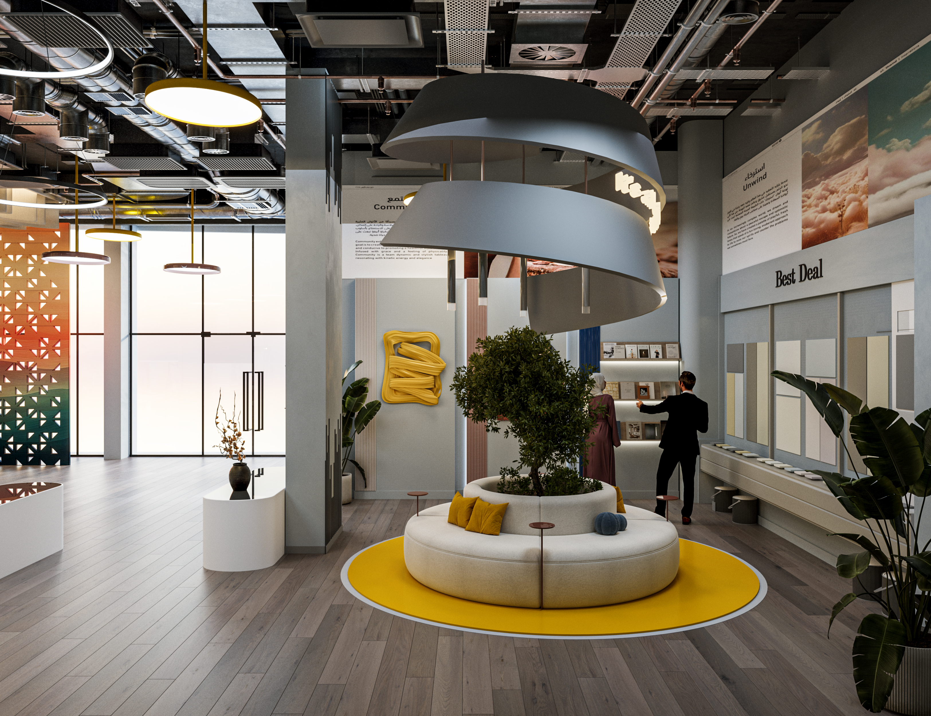 El  Jazeera展厅设计丨沙特阿拉伯丨Awab Elsaid designs-9