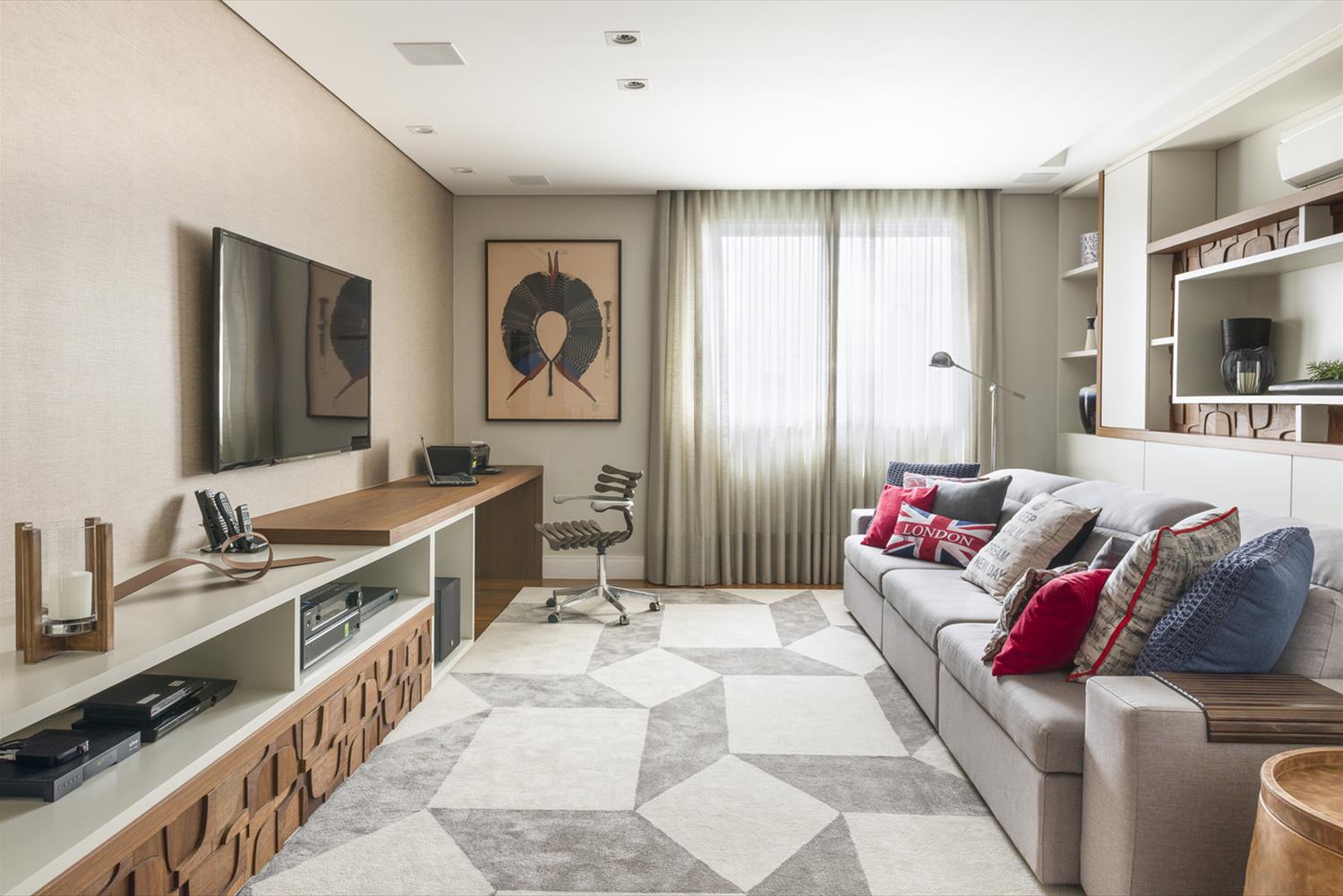 巴西 SP 市 31 号公寓,木质设计打造温馨家居-6