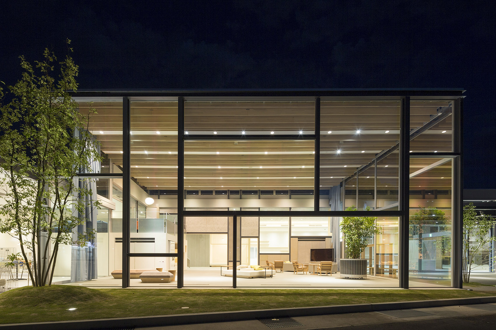 J. Spot Imabari汽车展室及服务商店,日本 / YANOAOYAMA Architecture Design-74