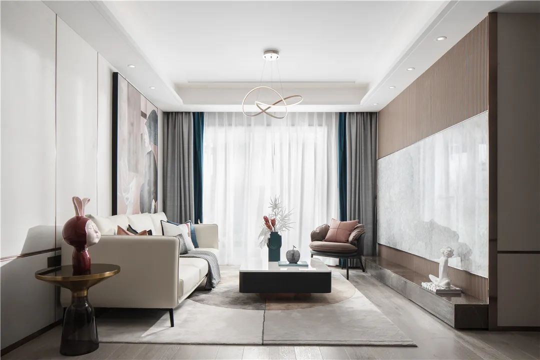 品辰新作 | 泸州绿地样板间 | 摩登与高级尔雅的融合-8
