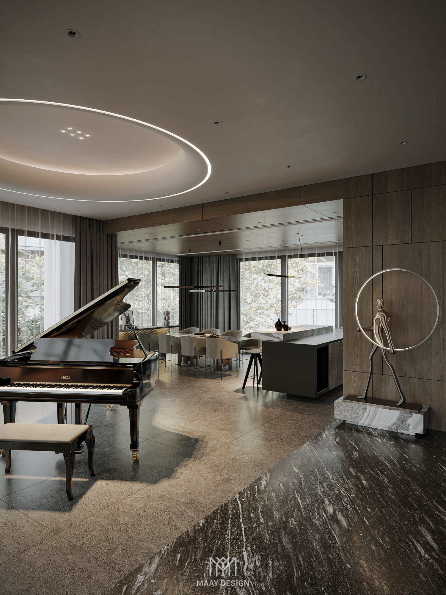 摩登别墅丨Trần Hiển-13