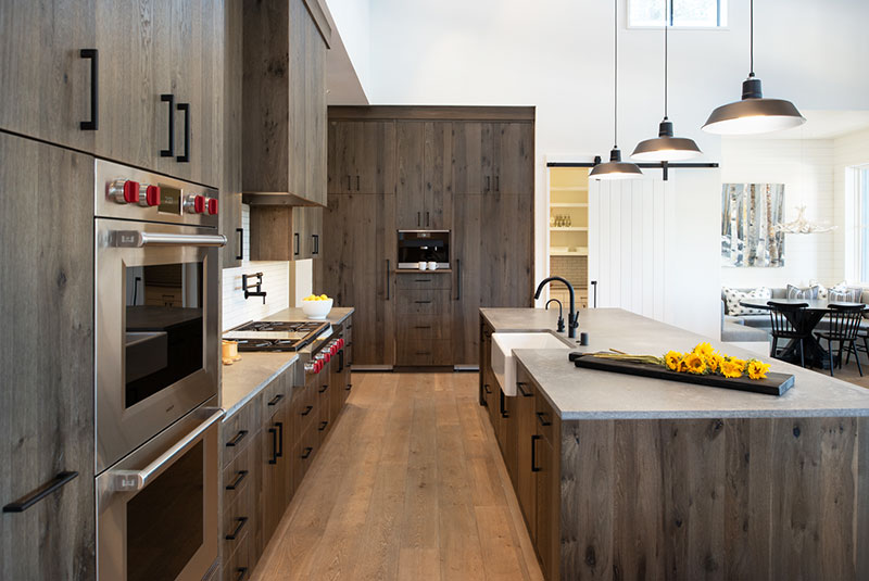 加州 Tahoe 湖畔现代农舍家园-9