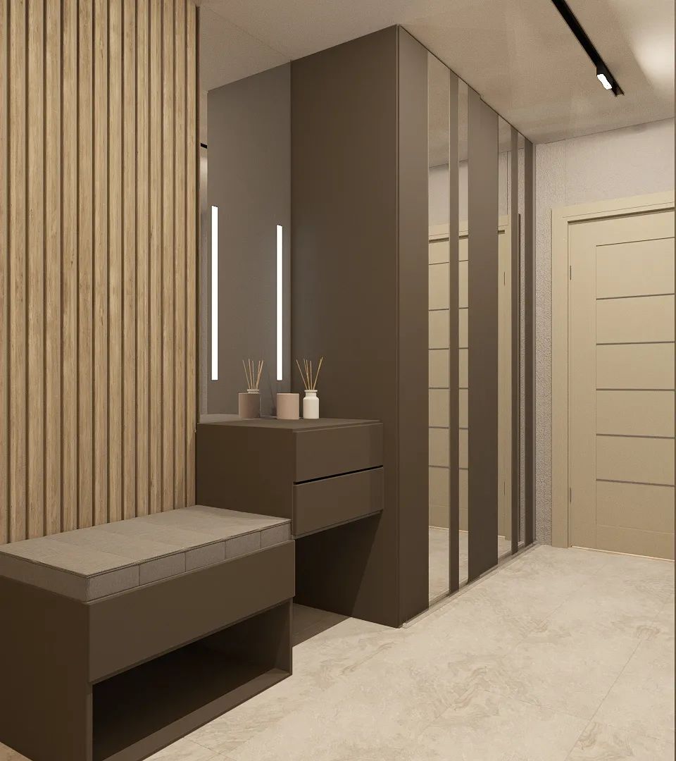 现代简约风的木质公寓丨Taras Belik-52