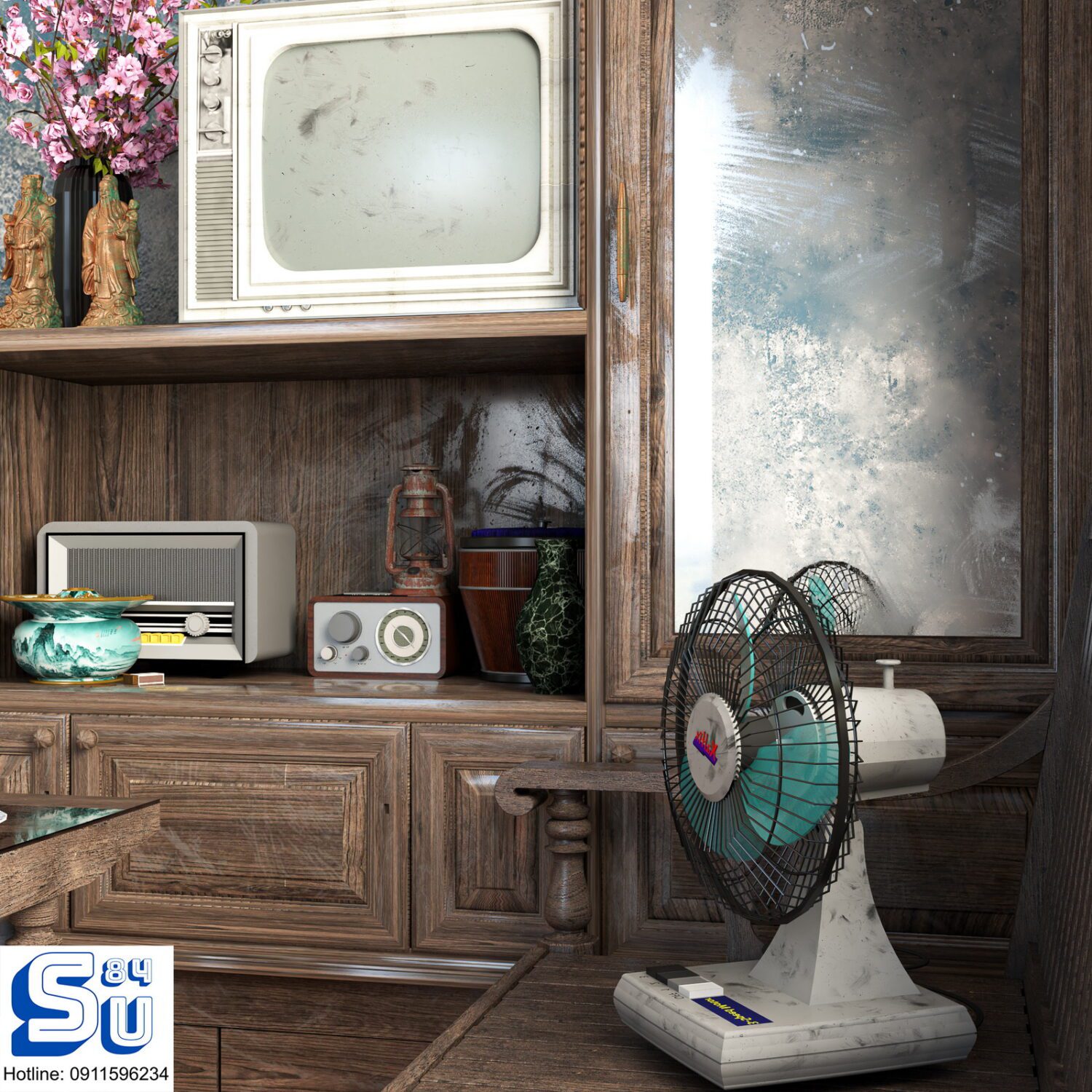 SketchUp 房屋外部模型丨Tran nam-7