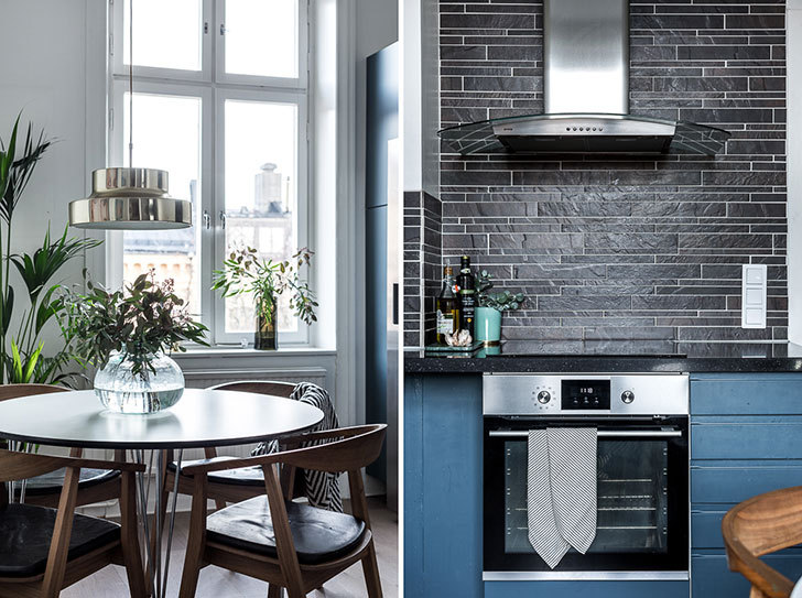 斯德哥尔摩时尚公寓 | 植物与画作打造的温馨空间-13