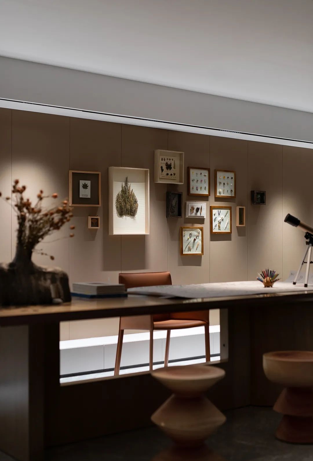 暖色调东方美学打造灵动温馨空间丨其境设计-60