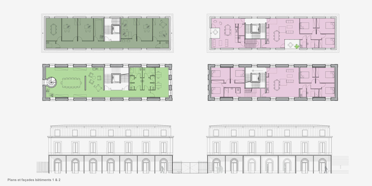 Caserne d'Aurelle改造为学院项目丨法国马赛丨CoCo architecture等多家机构-3