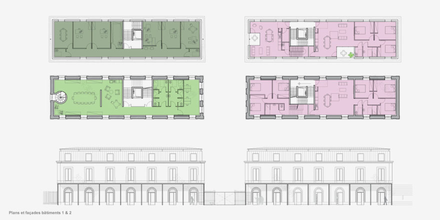 Caserne d'Aurelle改造为学院项目丨法国马赛丨CoCo architecture等多家机构-3