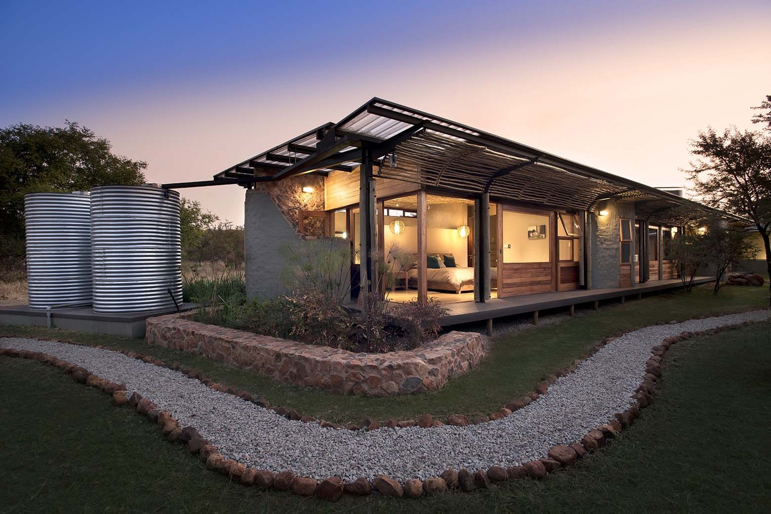 Home Designed by Earthworld Architects in Pretoria, South Africa-43