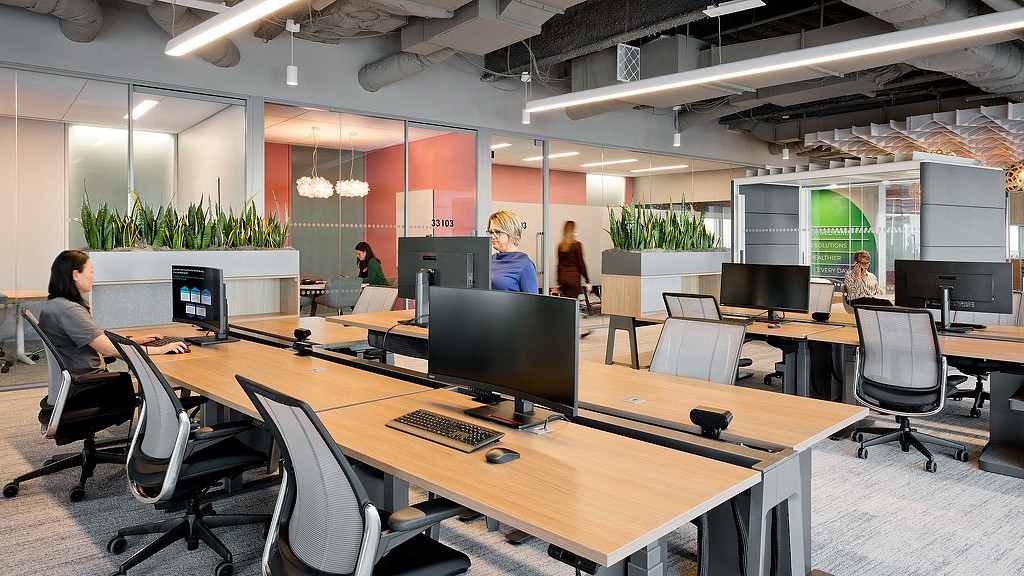 女性健康公司 Organon 总部,优雅、女性化的室内设计-8