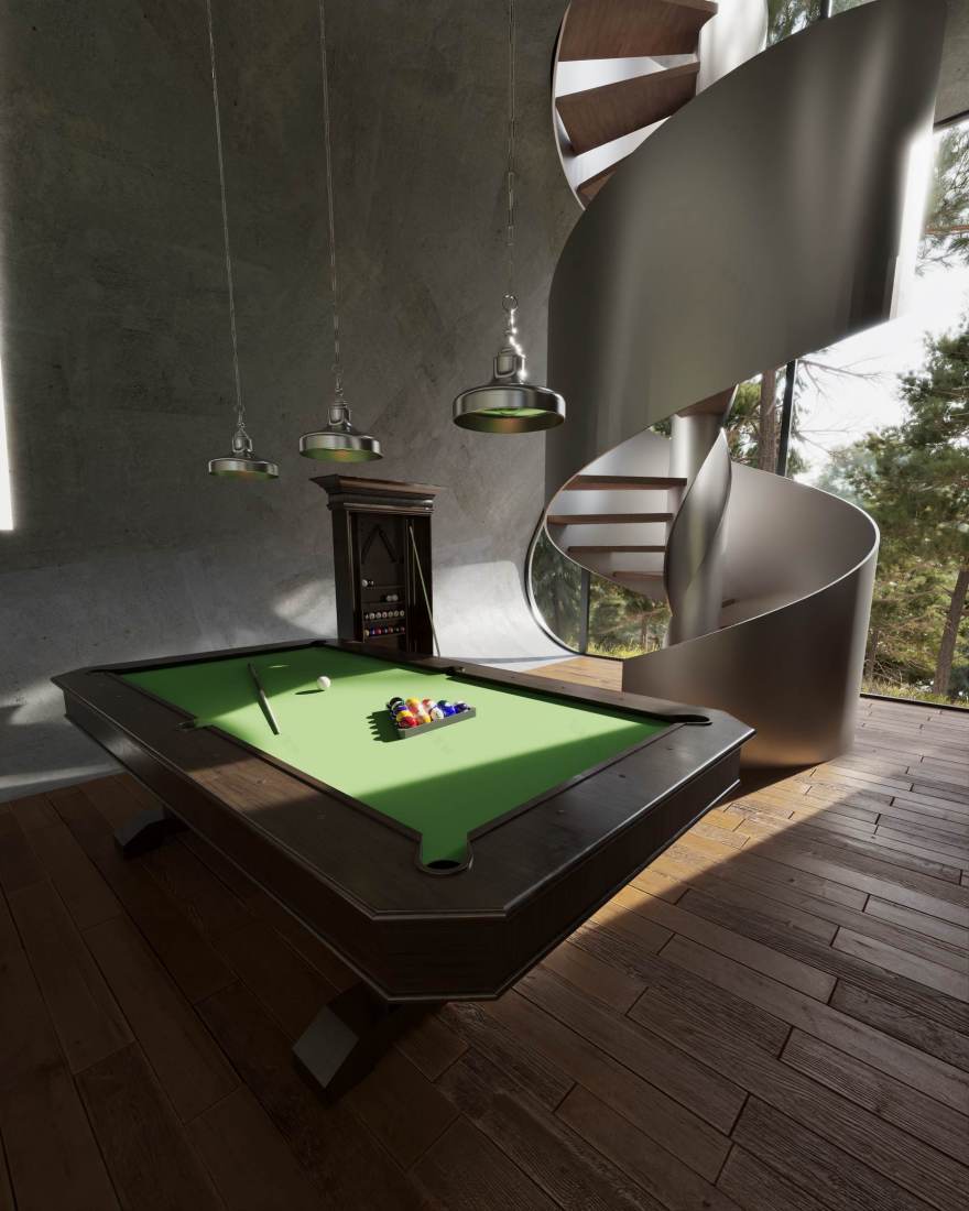 混凝土绿洲 A 形框架小屋设计丨加拿大温哥华丨Rabani Architectural Studio-23