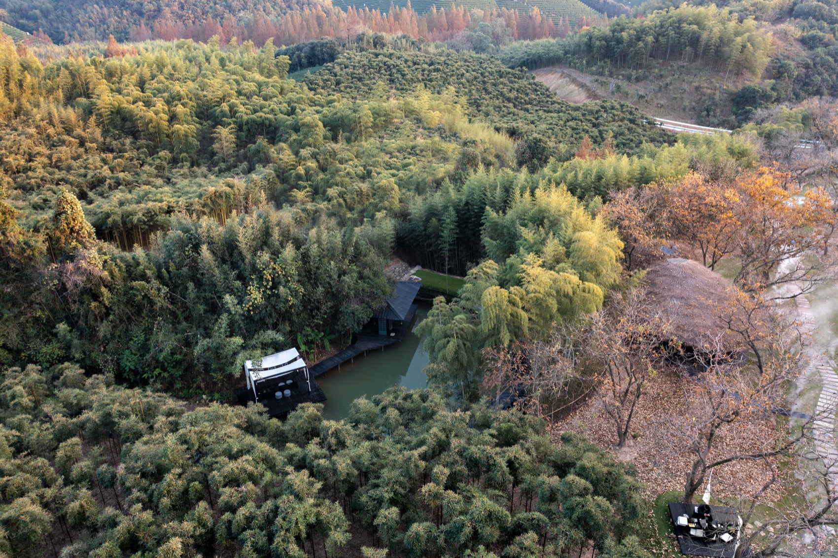 高峰禅寺下的栗林小院丨中国湖州丨平介设计,苏州大学-67