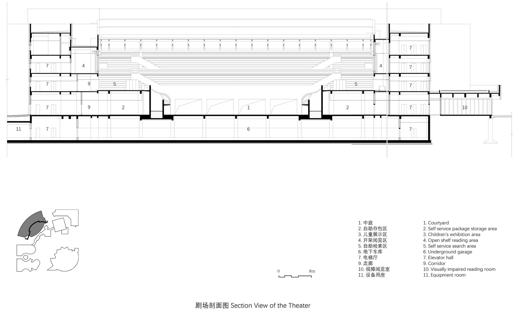 图书馆建筑 / 武汉东西湖文化中心丨中国武汉丨中国建筑设计研究院-101