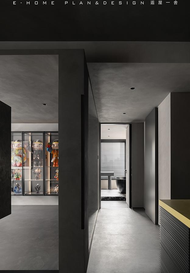 泡泡玛特手办屋主个性生活住宅设计丨逅屋一舍-28