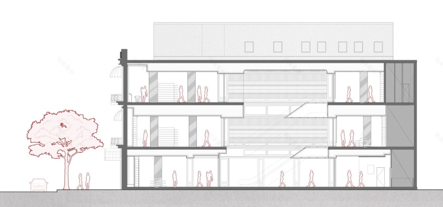 越南优衣库河内旗舰店丨越南河内丨红色设计集团-21