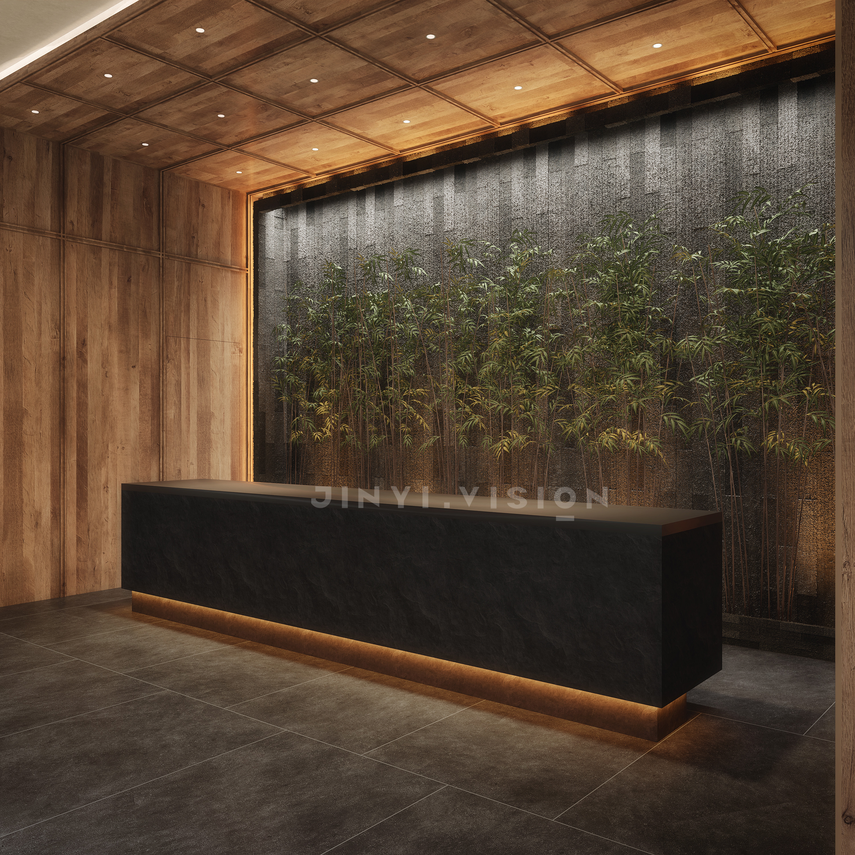 度假酒店大堂-4