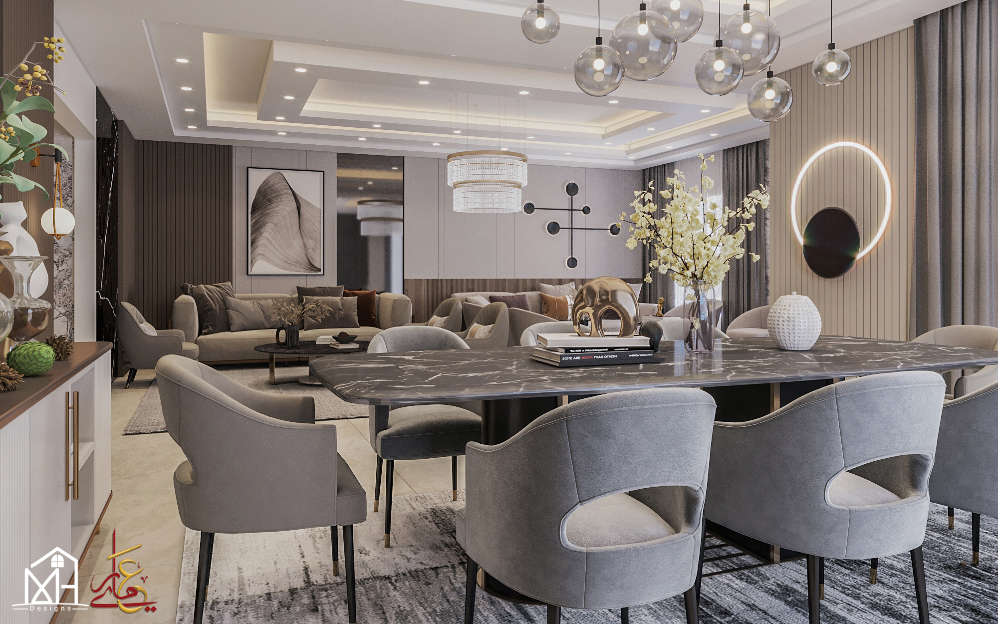 Modern Contemporary Reception & Entrance-15