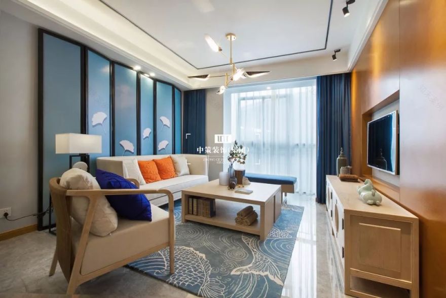 简约中式风,70 平米小户型变身东方美学空间-23