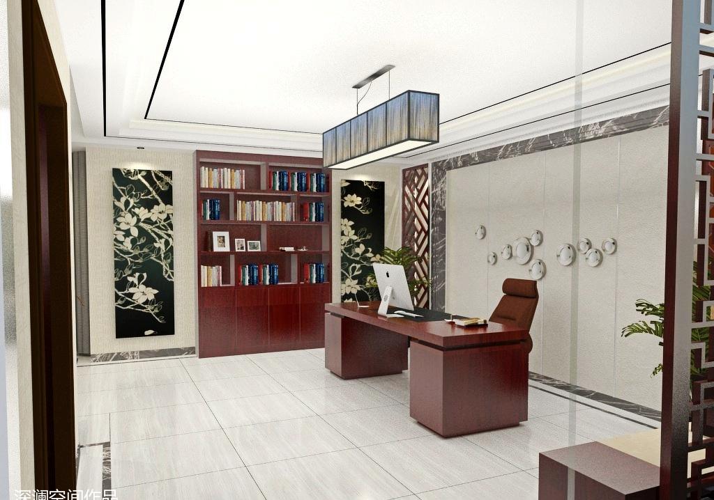 国贸大厦汉鼎集团总部办公室【中式】设计鉴赏-14