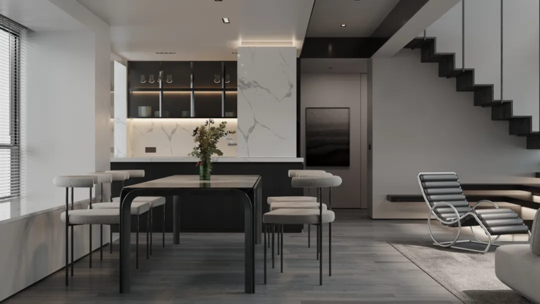 黑白象限 · 深圳光明星河天地 240㎡低奢经典家居设计丨中国深圳-25