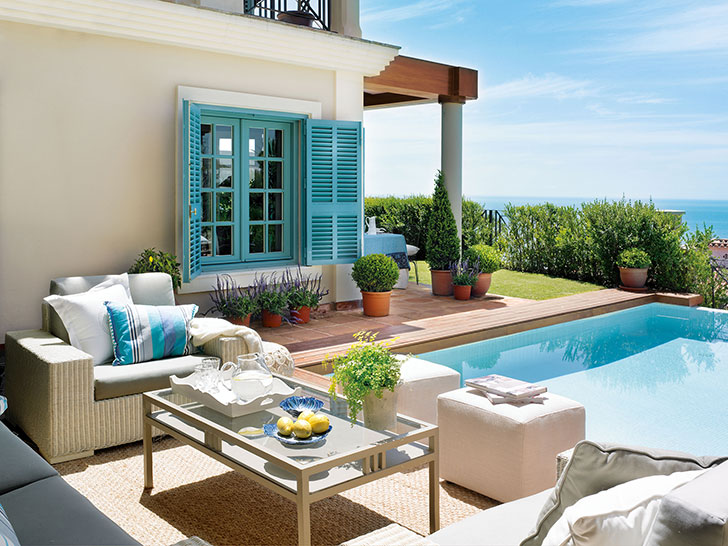 地中海风情 | 从外到内的百叶窗设计-9