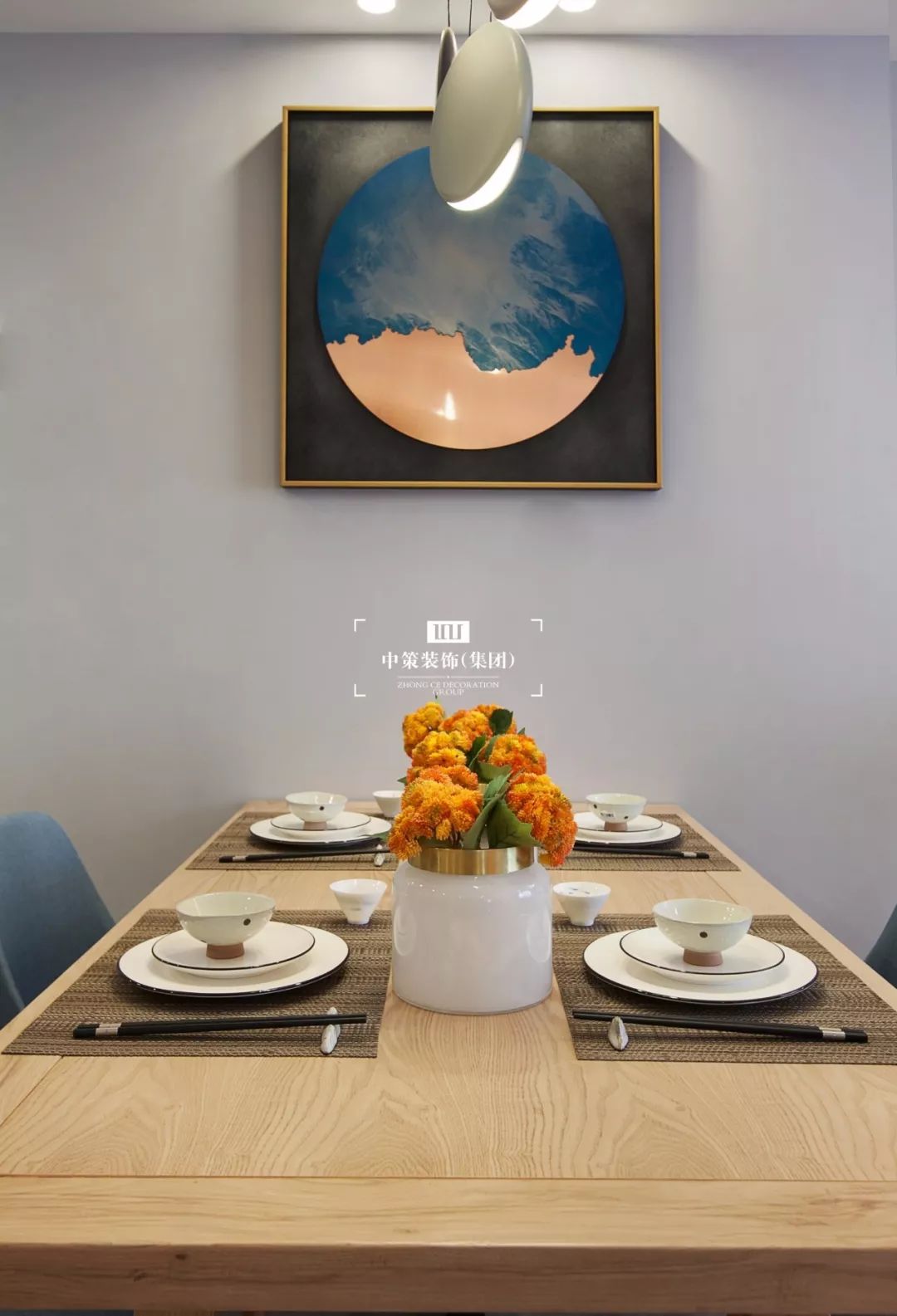 简约中式风，70 平米小户型变身东方美学空间-20