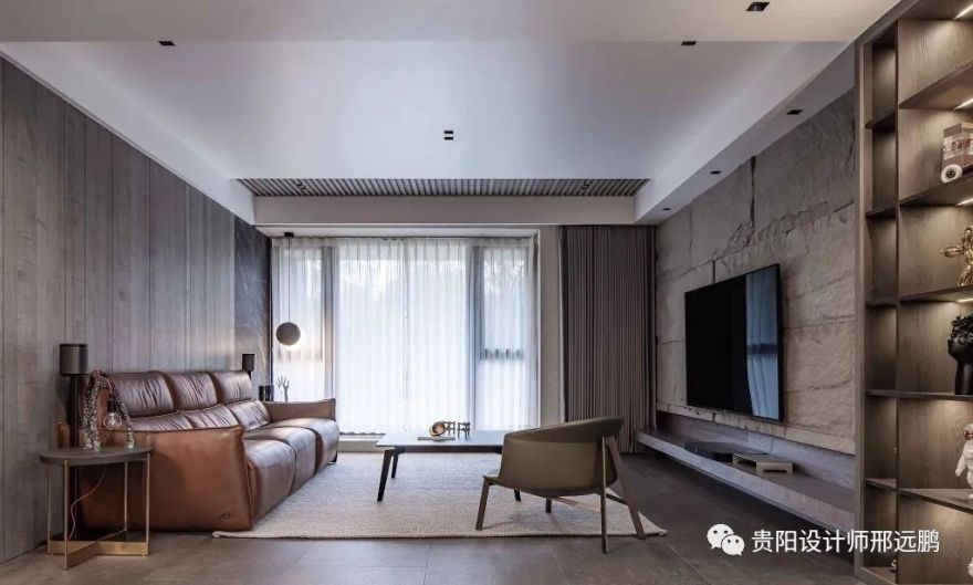 现代简约平层住宅设计-13