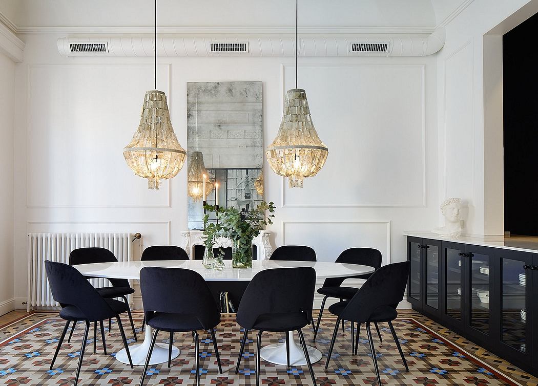 A Refined Eixample Apartment Redefinition: Modern Meets Classic-2