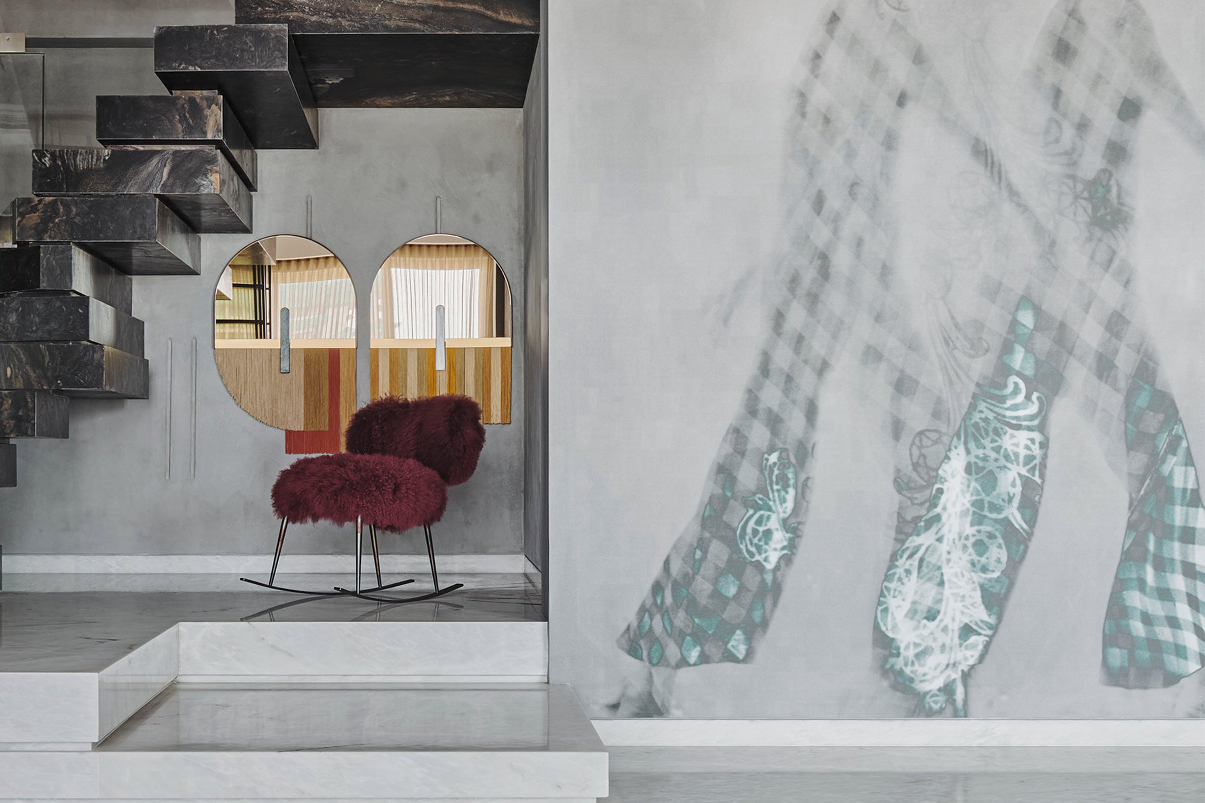 孟买不拘一格的复式住宅丨印度丨Hiral Jobalia Studio-7