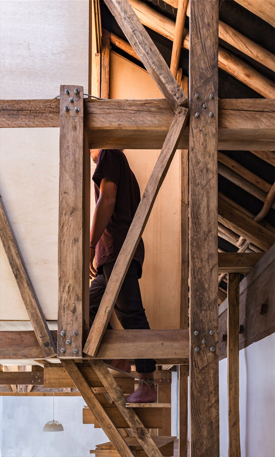 漂浮床之屋,厄瓜多尔 / Al Borde-48