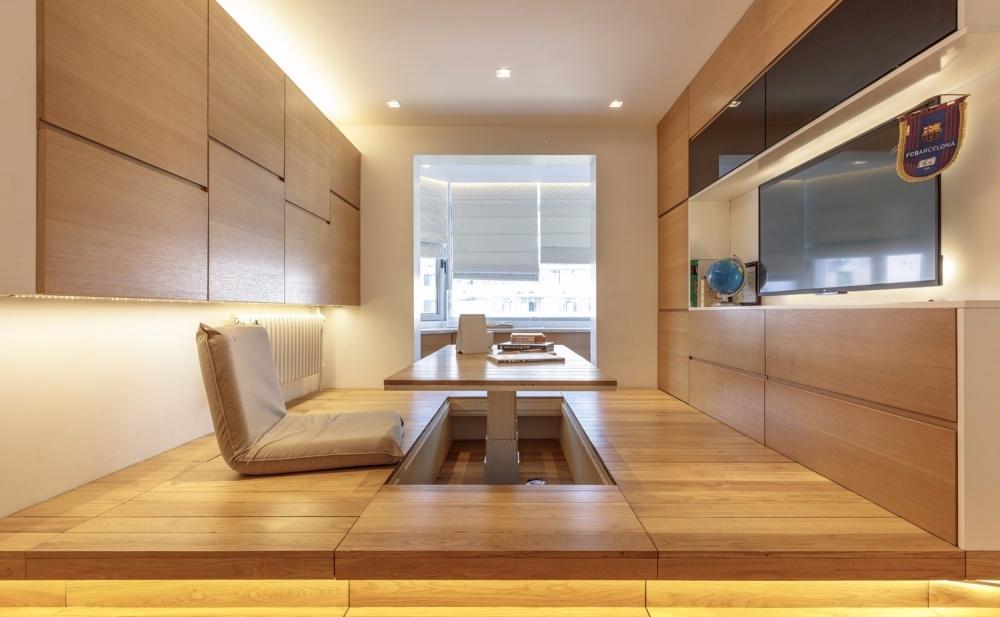 潘小阳 118 平旧房改造,无主灯照明++ 超强收纳-14