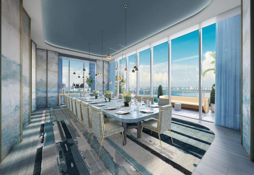 迈阿密超豪华海滨住宅 Elysee Miami丨JeanLouis Deniot,Arquitectonica-37