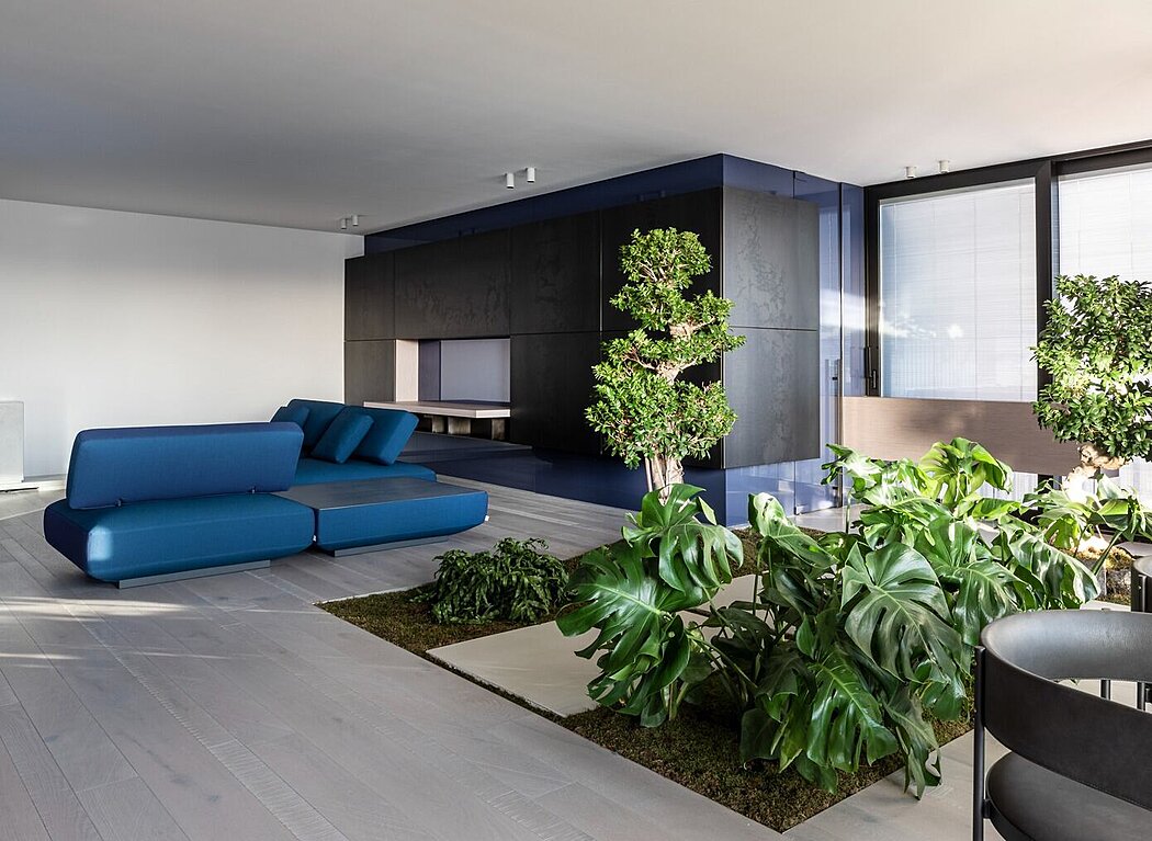 Penthouse I 绿色现代公寓丨意大利丨Piertito Cardillo 工作室-3