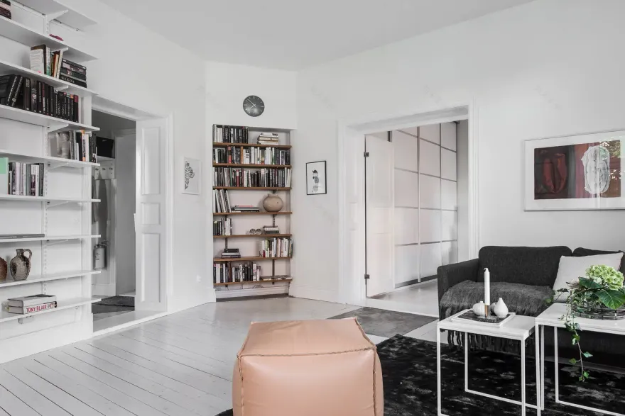 灰调厨房 | 精致与轻盈的完美结合-16