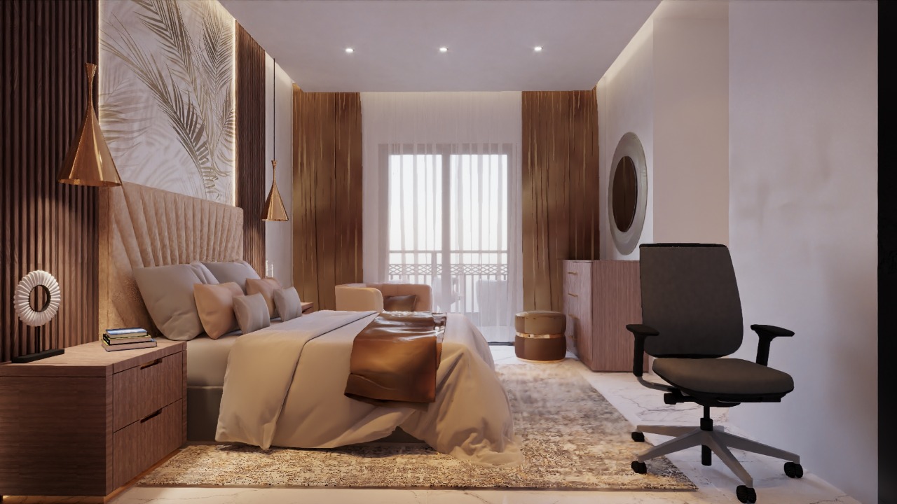 棕榈山公寓设计丨Ashraf Amer-11