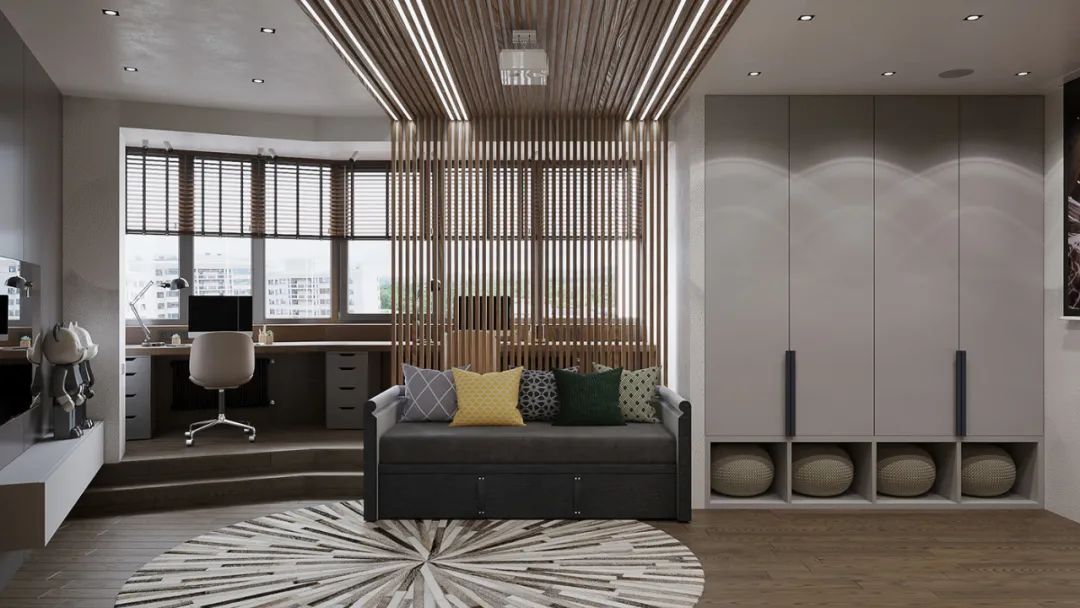 俄罗斯莫斯科 192·4㎡私人豪宅设计丨Julia Design-89