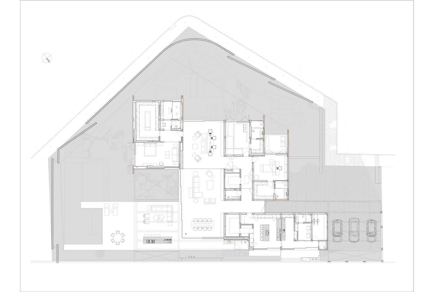 巴西 Bourgainvile 2 House · 家庭共享的现代空间-47